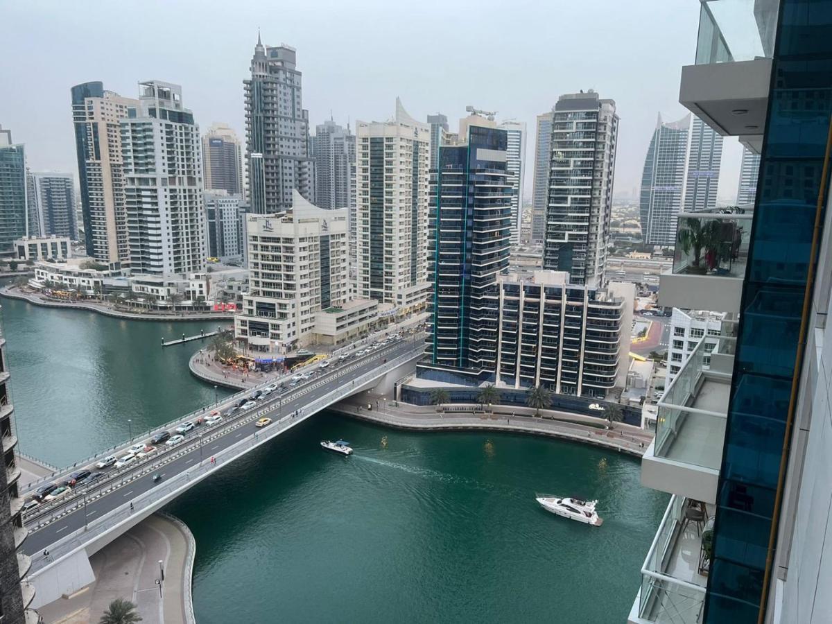 Spacious 1Br With Full Marina View 迪拜 外观 照片