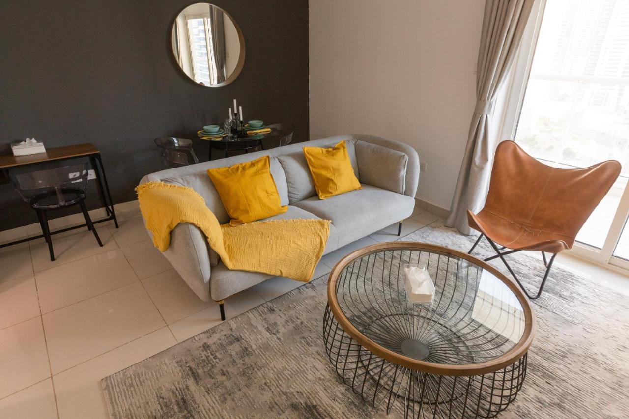 Spacious 1Br With Full Marina View 迪拜 外观 照片