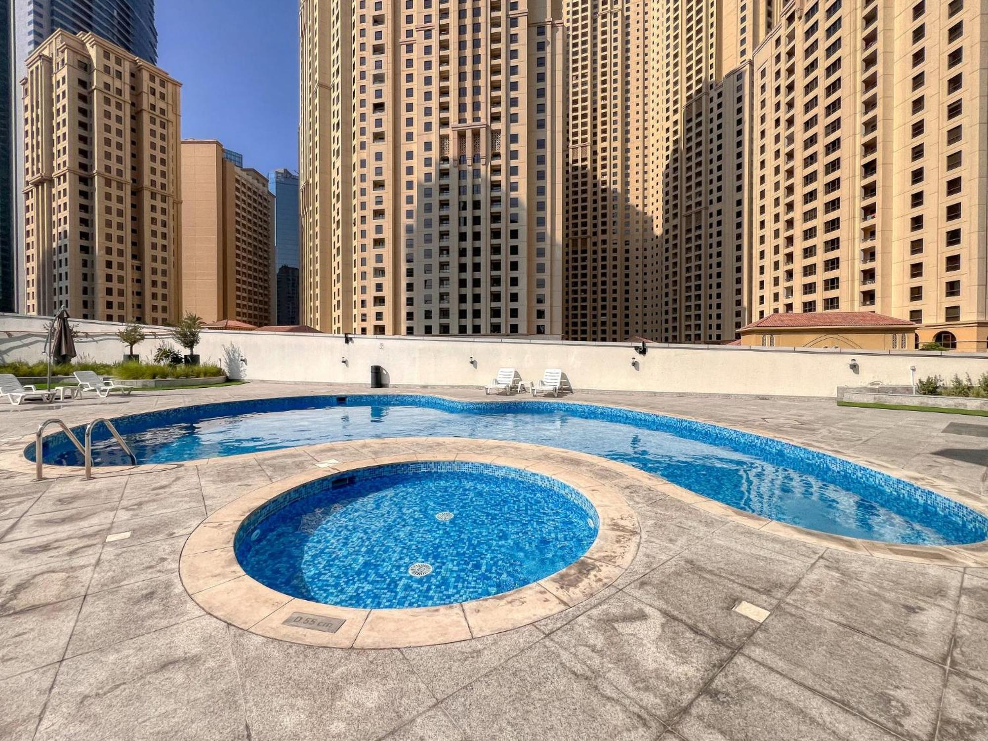 Spacious 1Br With Full Marina View 迪拜 外观 照片
